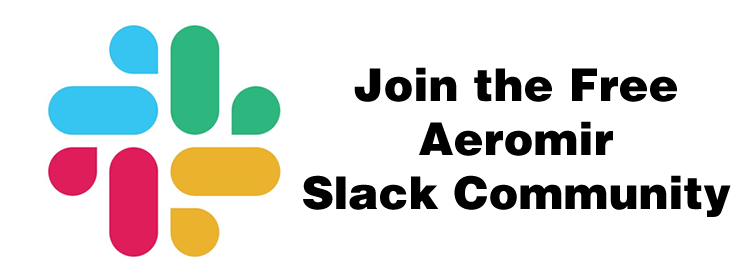 Join the Aeromir Slack Community