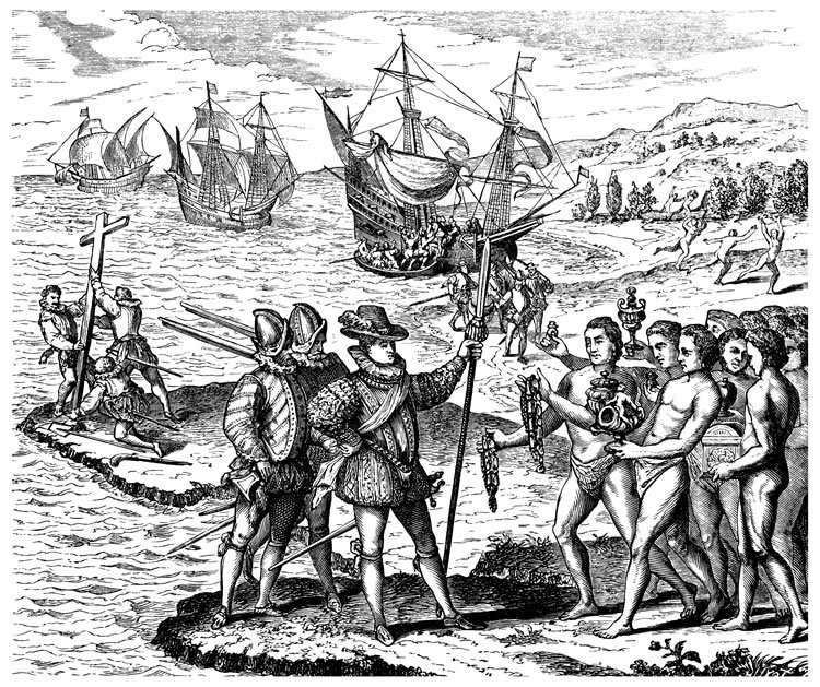 Columbus Discovers America 1492 Image